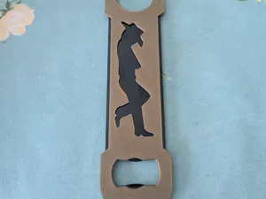 Cowboy/Cowgirl Bottle Opener Shell