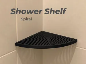 Bathroom Shower Shelf | Spiral