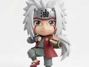 Jiraiya Chibi Figure (Toad Sage)