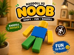 Roblox Noob Ragdoll Figure V2 (Stronger & Better!)