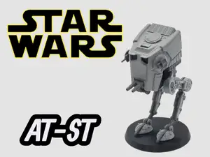 (STAR WARS) AT-ST Wind-up&Non Wind-up Card Kit