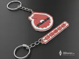 Ursus logo keychain