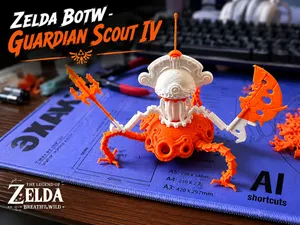 Zelda BotW - Guardian Scout IV