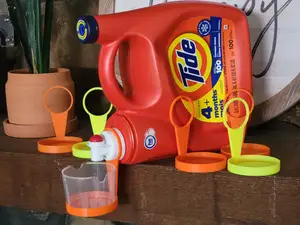Laundry Detergent Cap Holder Drip Tray - 2 Sizes