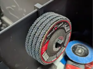 4in Grinding disc holder for Toolbox drawer