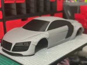 1/10 Audi R8 Liberty Walk RC Shell