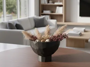 Deko Schale – Modernes Poly Design