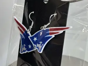 The Patriots Earrings