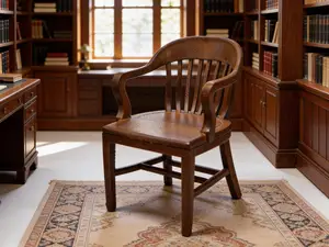 Miniature Banker's Barrister's Office Chair