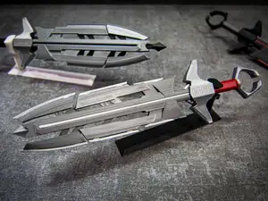 Mecha Sword with Movable Blades