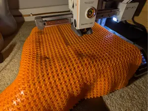 Infinitely Extendable Printed Fabric