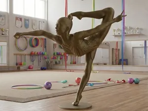 Statua Ginnasta Ritmica 