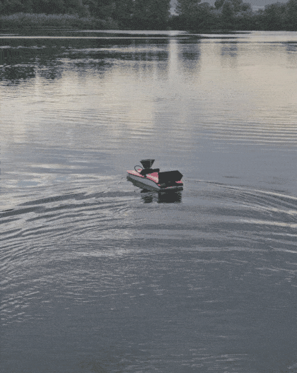 Universal Bait Spinner/Thrower for Fishing Boat