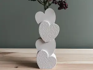Herz Vase Valentinstag Muttertag