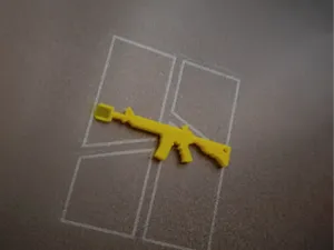 Mini llavero M4A4 palita para divertirse