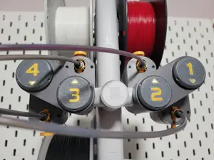 AMS Lite Position Numbers Reversed, for Wall Mount