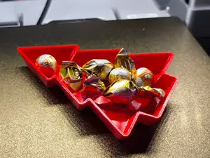 Schale im Weihnachtsbaum Desgin