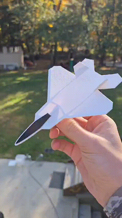 F-22 raptor glider  