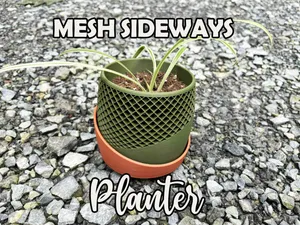 Mesh Sideways planter