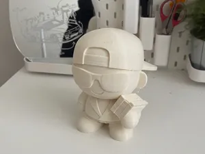 Chibi CEO Boss | Cool 3D Character Toy