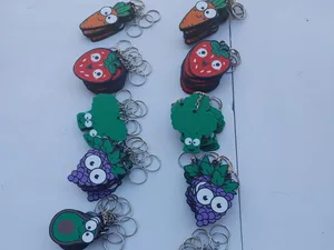 llavero frutas y verduras