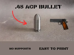 .45 ACP Gun Bullet 1:1 Replica – WW2 ammunition