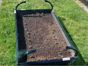 Raised Bed Net Holder