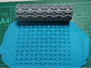 Texture Roller - Gridlock Weave