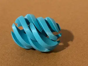 Fidget palla spirale