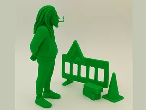 Umarell Bob Marley