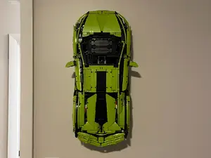 L E G O Technic Car Wall Mount