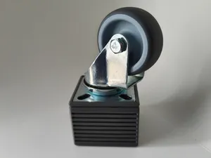 4,3 cm Erhöhung f. Möbelrollen mit 50×50 mm Platte