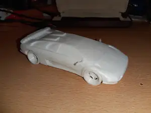 Lamborghini Diablo SV Scale Model