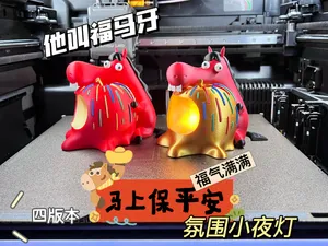 马年系列ip 他叫福马牙之福气满满马上保平安氛围小夜灯（多版本）