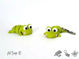 Articulated Cute Frog - Strong Joints