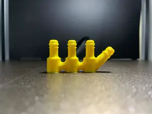 3-Way 6mm Hose Irrigation Splitter (No Supports)