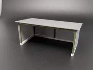 Kleiner Fahrzeug/Geräteunterstand in H0 HO 1:87