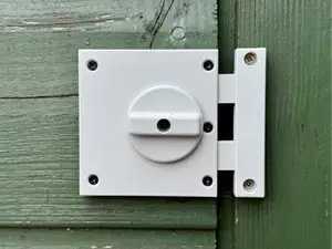 Big Door Latch Lock Mechanism