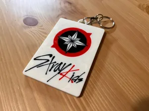 Stray Kids Photocard Holder - fondo blanco