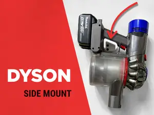 Dyson Vacuum Side Mount for Makita/Dewalt Adapter