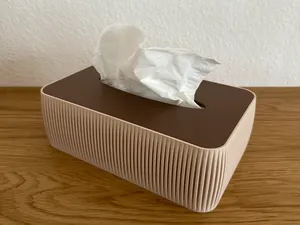 Tissue Box with Magnetic Lid - Minimal Japandi