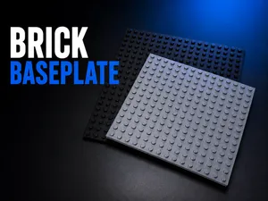 Brick Baseplate - Legobrick Compatible Plate