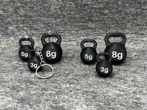 Small Kettle Bell Weights With Keychain Option