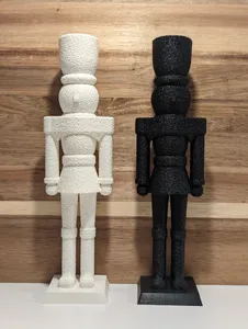 Fuzzy Modern Nutcracker