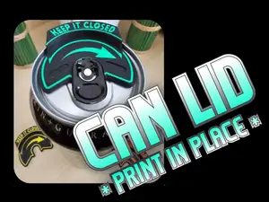 Can Lid -SMALL AND FLAT- V2