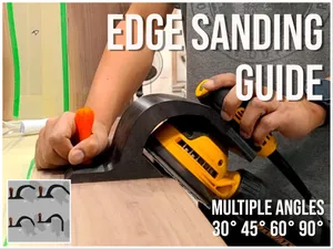 Edge Sanding Guide (Multiple Angles 30°45°60°90°)