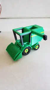 Duplo compatible John Deere colored combine