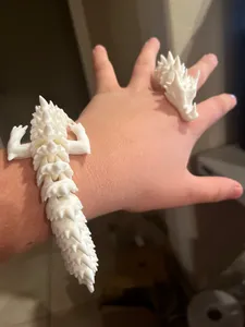 spiny articulated dragon by AllAndMore3D