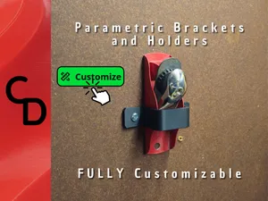 Ultimate Parametric Customizable Bracket Holder