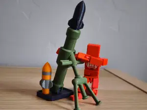 Blank Man Add-On – Military Mortar Set